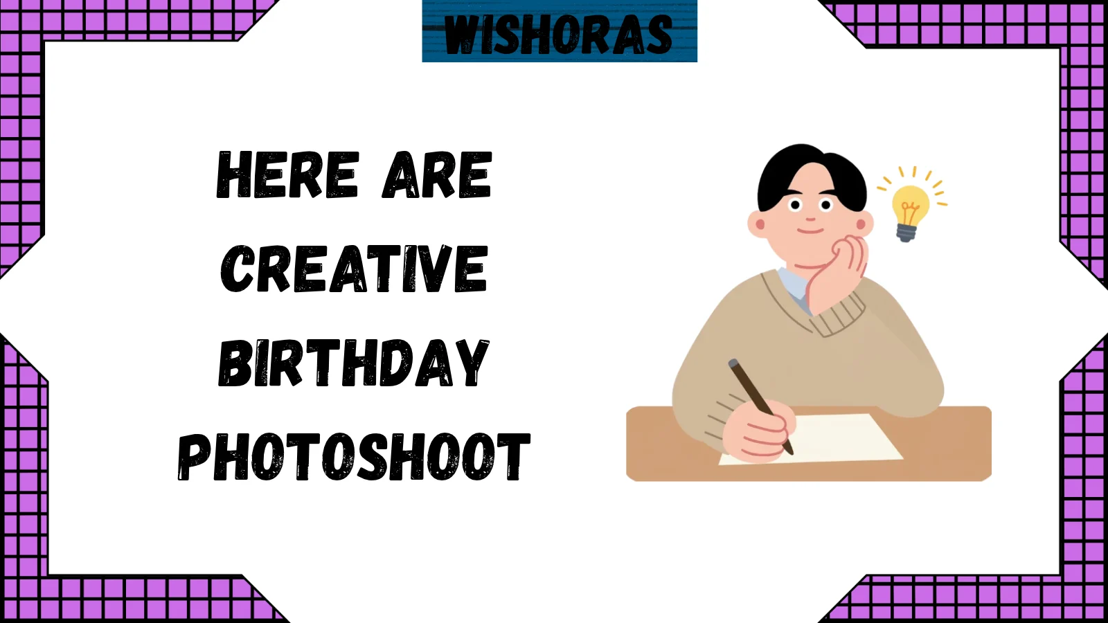 75+ Creative Birthday Photoshoot Ideas