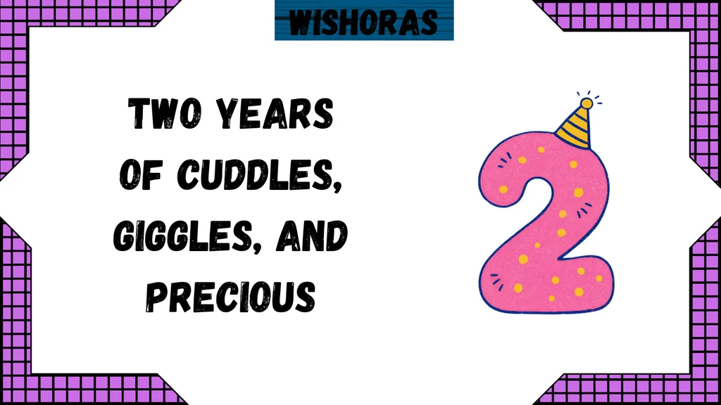 Cute Happy 2nd Birthday Boy Wishes