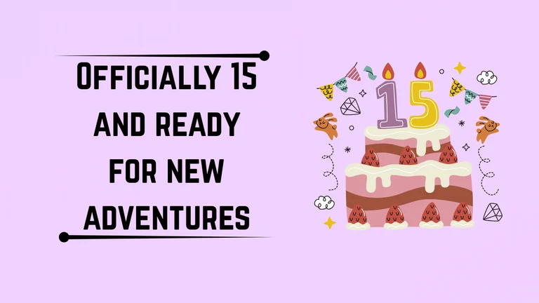 15th birthday wishes
