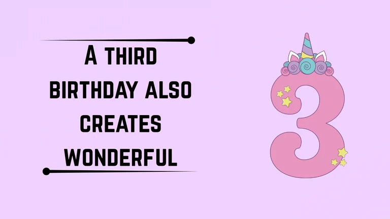 3rd birthday wishes