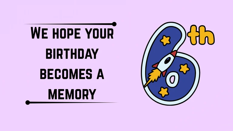 6th birthday wishes